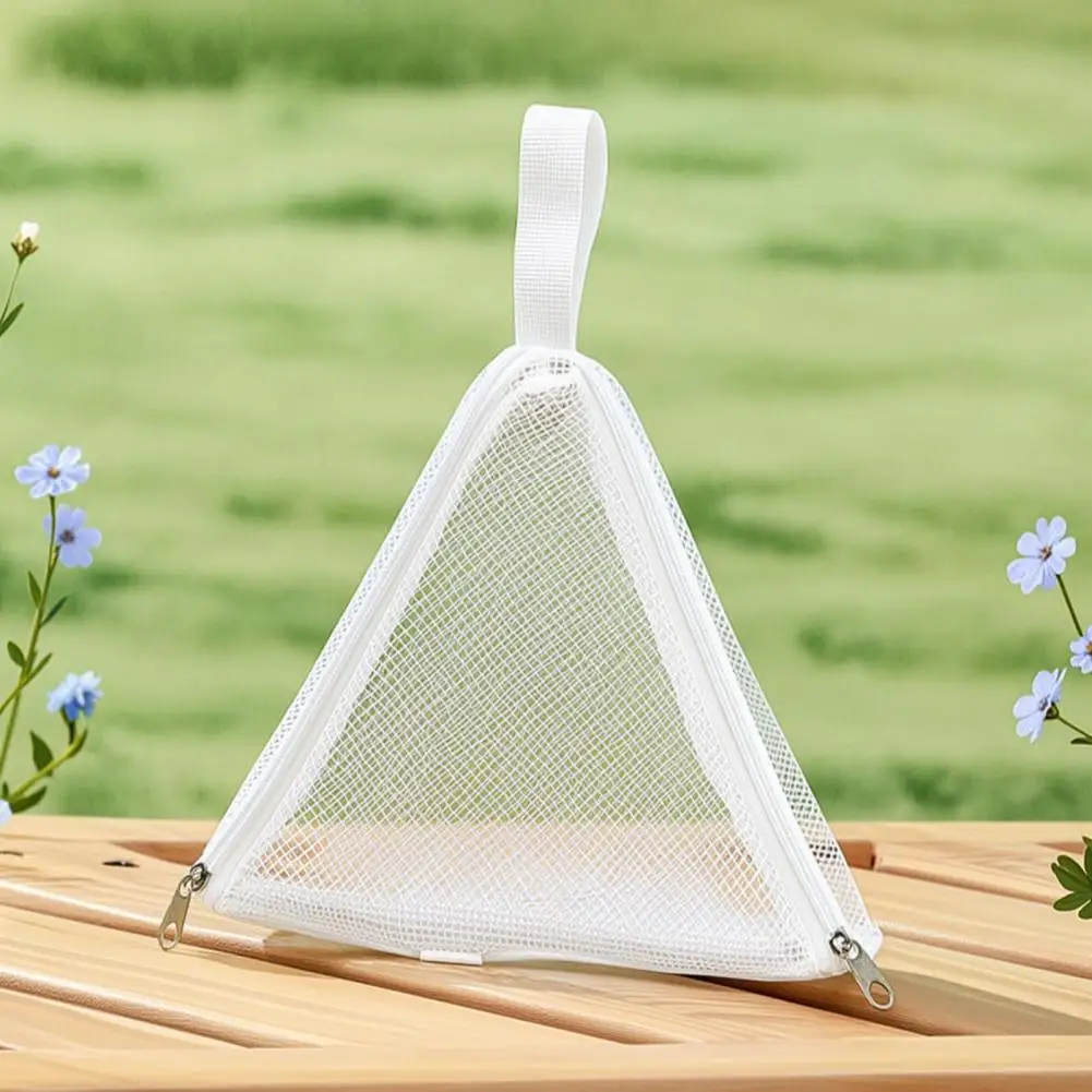 Breathable Parrot Carrier Bag Mesh Pyramid Bird Carrier Zipper Closure Walking Bag for Small Birds Budgerigars Lovebirds Outdoor