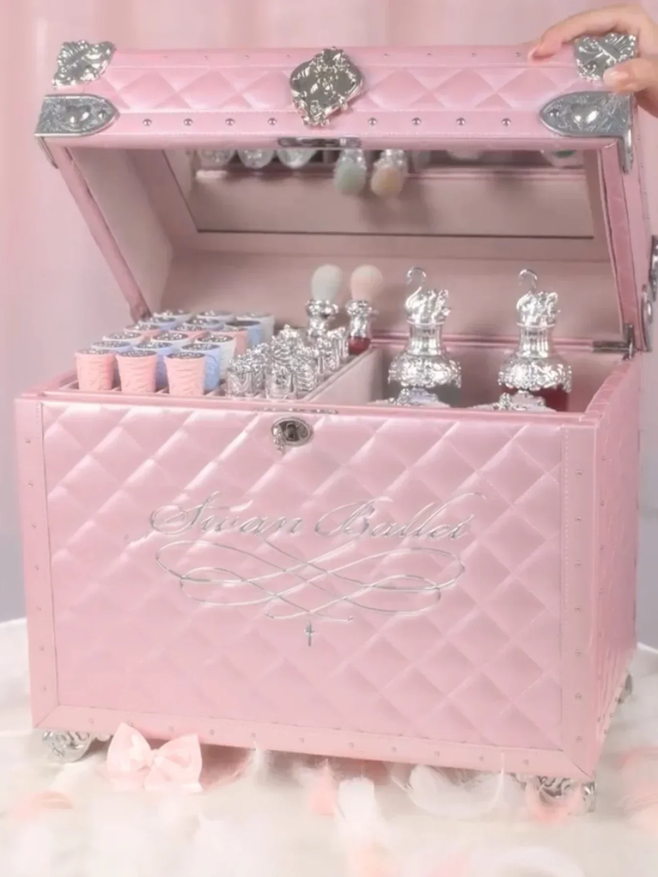 

ZC Swan Ballet Series Alin Big gift Box Caja dura