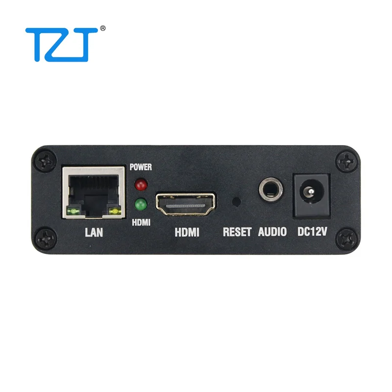 جهاز تشفير TZT Mini متوافق مع HDMI جهاز تشفير H.265 محمول H264 1920x1080 للبث المباشر RTMP/PTSP/HTTP/UDP/RTP