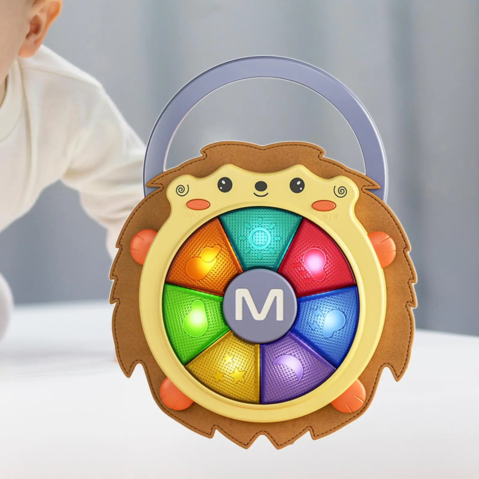 Crianças musical mão tambor brinquedo bebê sono brinquedo musical instrumentos musicais eletrônicos