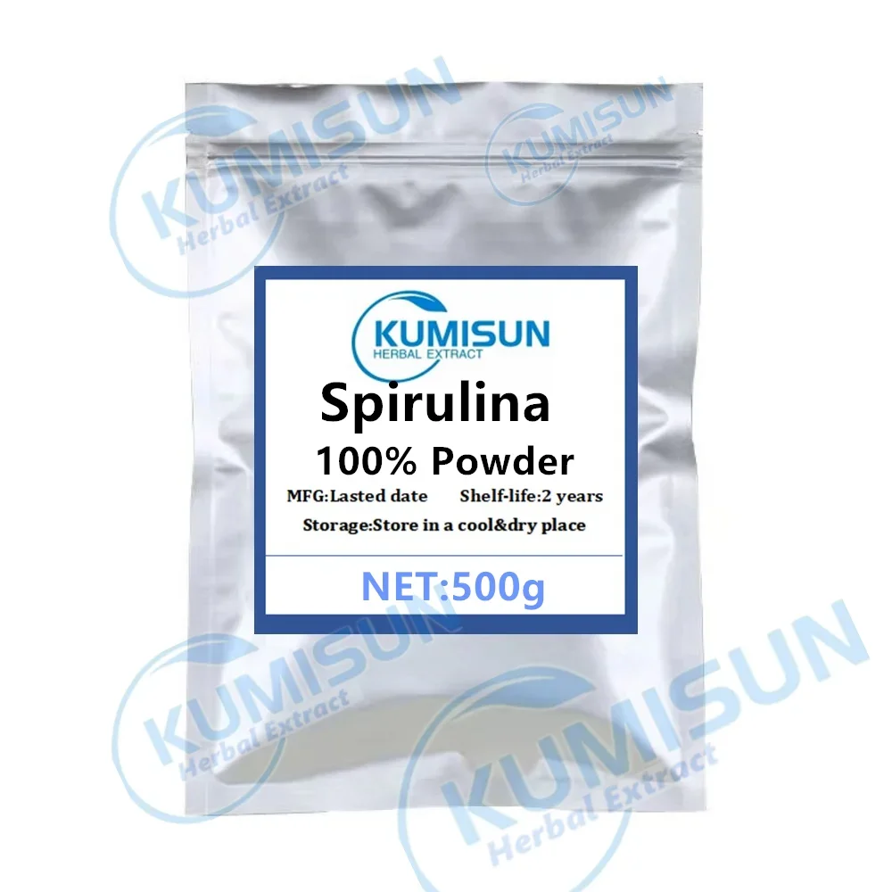 50-1000g  TNatural Spirulina Powder For Skin Repair Beauty Soap Organic Pigment Soap Making Materials