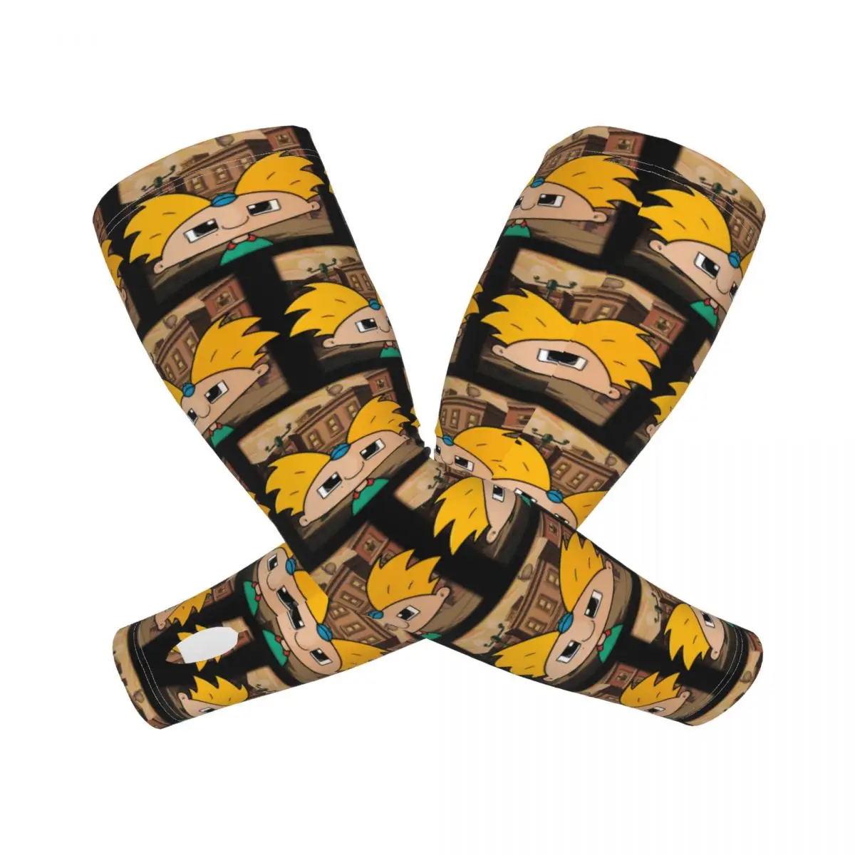 ei-arnold-helga-pataki-dos-desenhos-animados-ao-ar-livre-mangas-de-braco-sol-protecao-uv-capa-verao-gelo-seda-ciclismo-tatuagem-mangas