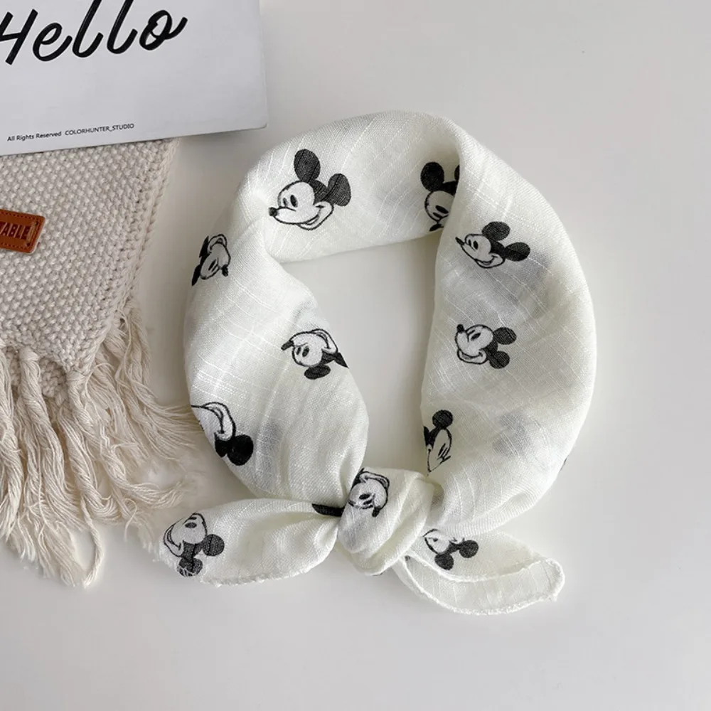 디즈니 미키 어린이 스카프 만화 삼각형 스카프 아기 제비 스카프 아기 귀여운 스카프 도매