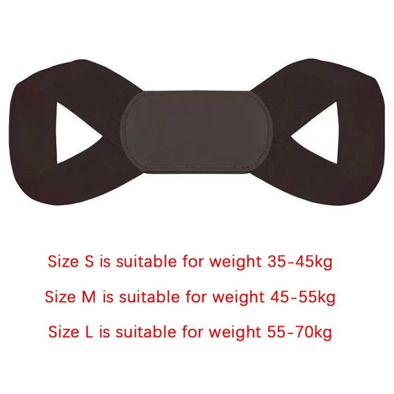 1PC Back Posture Corrector Stealth Back Health Support Posture Corrector Shoulder Orthotics Spine Belt Correction Brace Strap