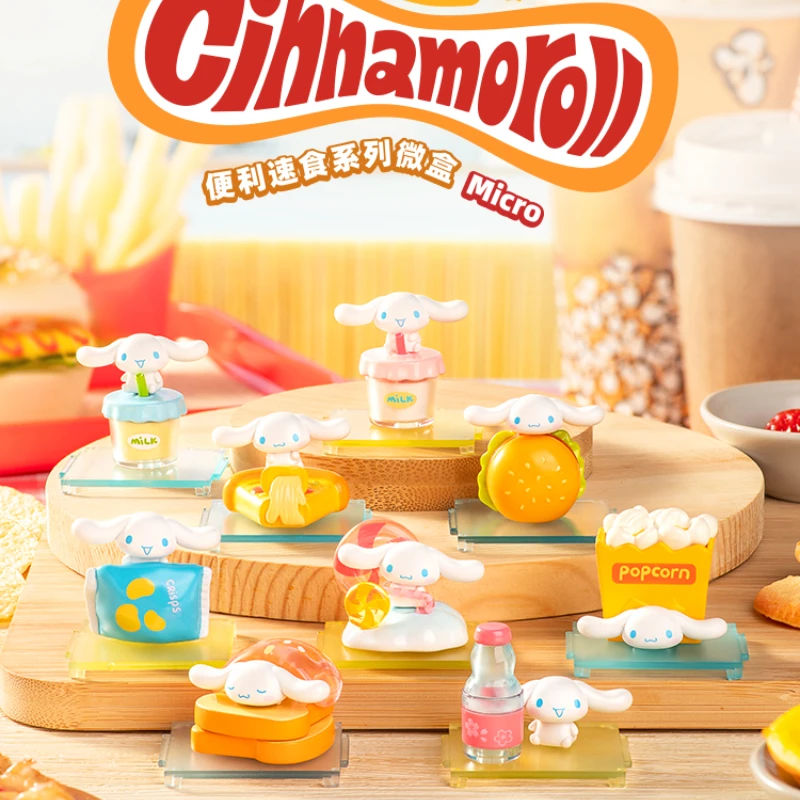

Подлинная серия MINISO Sanrio Cinnamoroll для быстрого питания, яркие украшения ручной работы, модный подарок для девочек