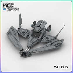 Military Technology Affairs War MOC Batwing_BvS 1 Building Block DIY Assemble Show Model Sets Children Toys Gifts