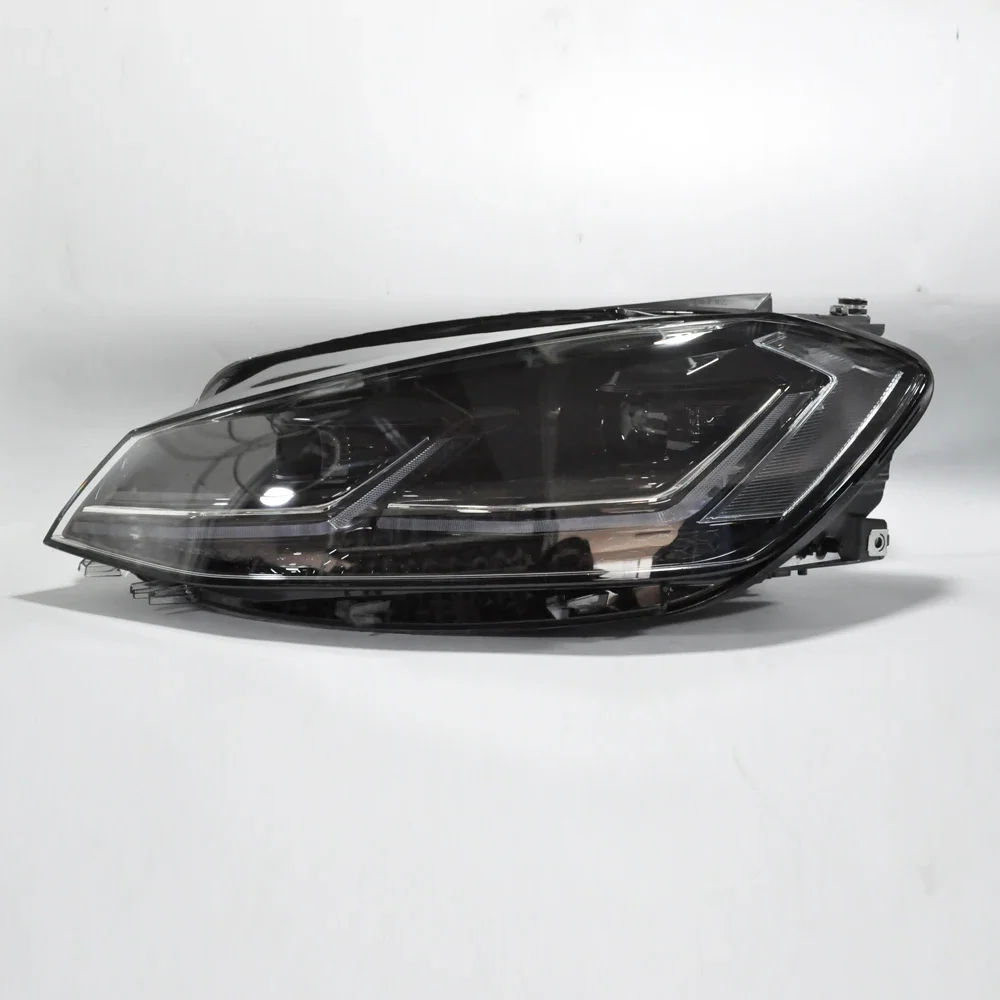 Car accessories  for VW For VW GOLF LED Head lamp blackened color Modified headlights assembly  tuning spare parts