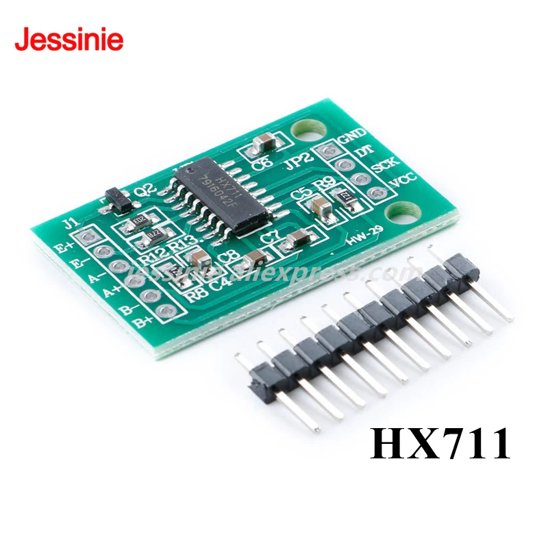 Load Cell 1KG 5KG 10KG 20KG HX711 24-bit Precision AD Module Weight Sensor Electronic/Kitchen Scale Aluminum Alloy Measurement