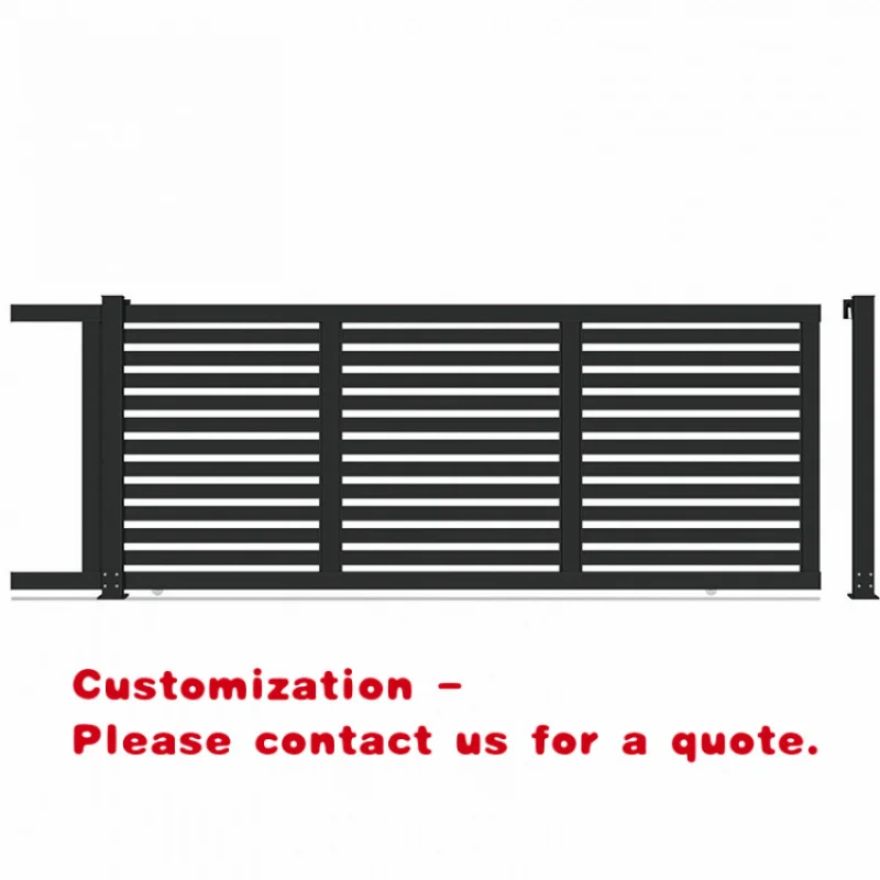 

custom.High Quality Motorized Sliding -saving Rolling Gate House