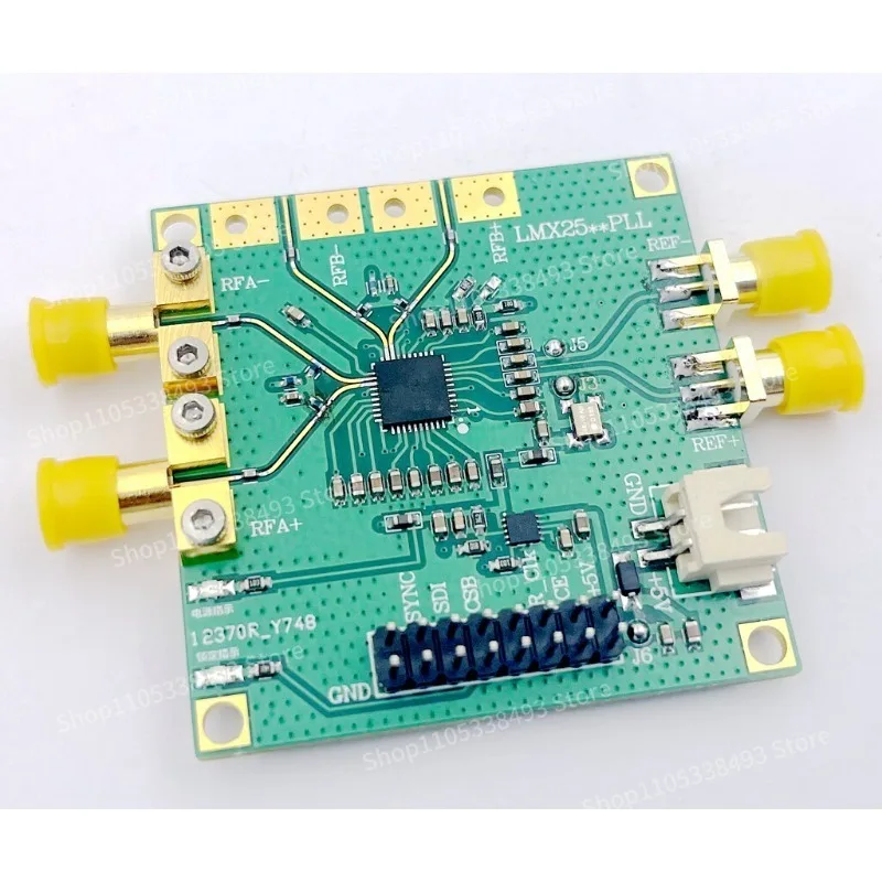 LMX2594 Frequency Synthesizer Development Board PLL Phase Locked Loop 10M-15GHz High Frequency Microwave Signal Source Factory
