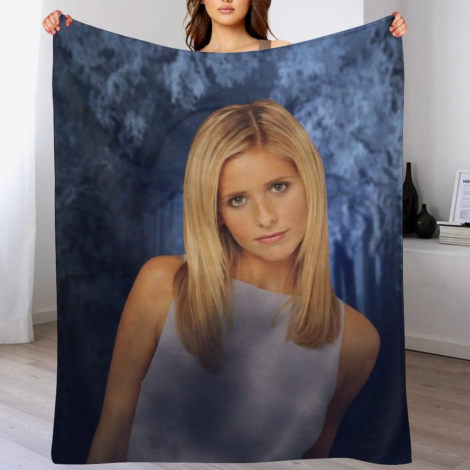 Buffy the vampire slayer Throw Blanket Bed Fashionable Multi-Purpose Blankets