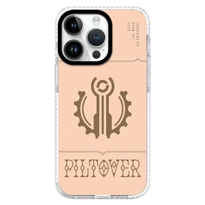 Pop Demon Game Anime 2.0 Acrylic White Border Magnetic Phone Case Cover for IPhone 12 13 14 15 16 Pro Max Case