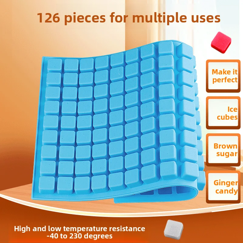 

Food ade Silicone Ice Tray 26 Cavities Qui Freezing for Red Sugar Ginger Sugar Blos Kitchen Cooking Tools