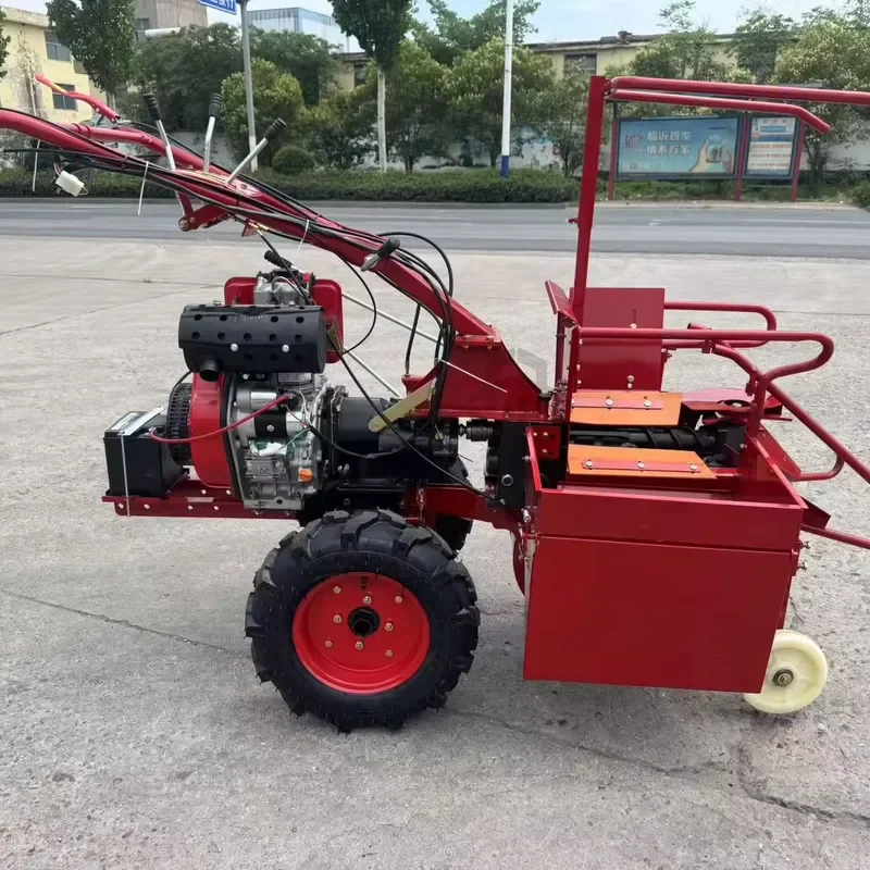 High Efficiency Mini Corn Harvester Portable Maize Picker for Mountainous Areas
