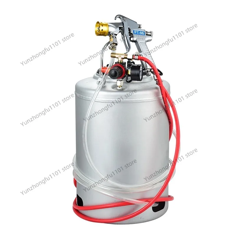 12L Water in Water Colorful Paint Spray Gun Paint Latex Water in Sand Spray Pressure Bucket