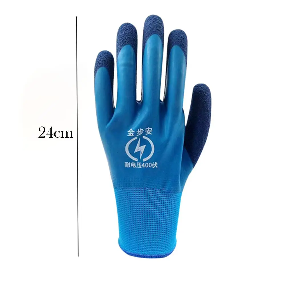 Guantes aislantes para electricista de alta elasticidad, protectores de seguridad para pantalla táctil, guantes protectores para electricista, antielectricidad