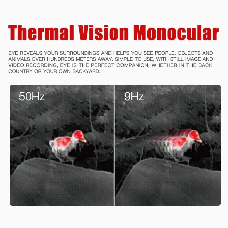 InfiRay Thermal Imager Hunting E3N /AL13 Monocular Thermal Camera for Hunting Wild Boar Wolf Rabbit and Outdoor Observation