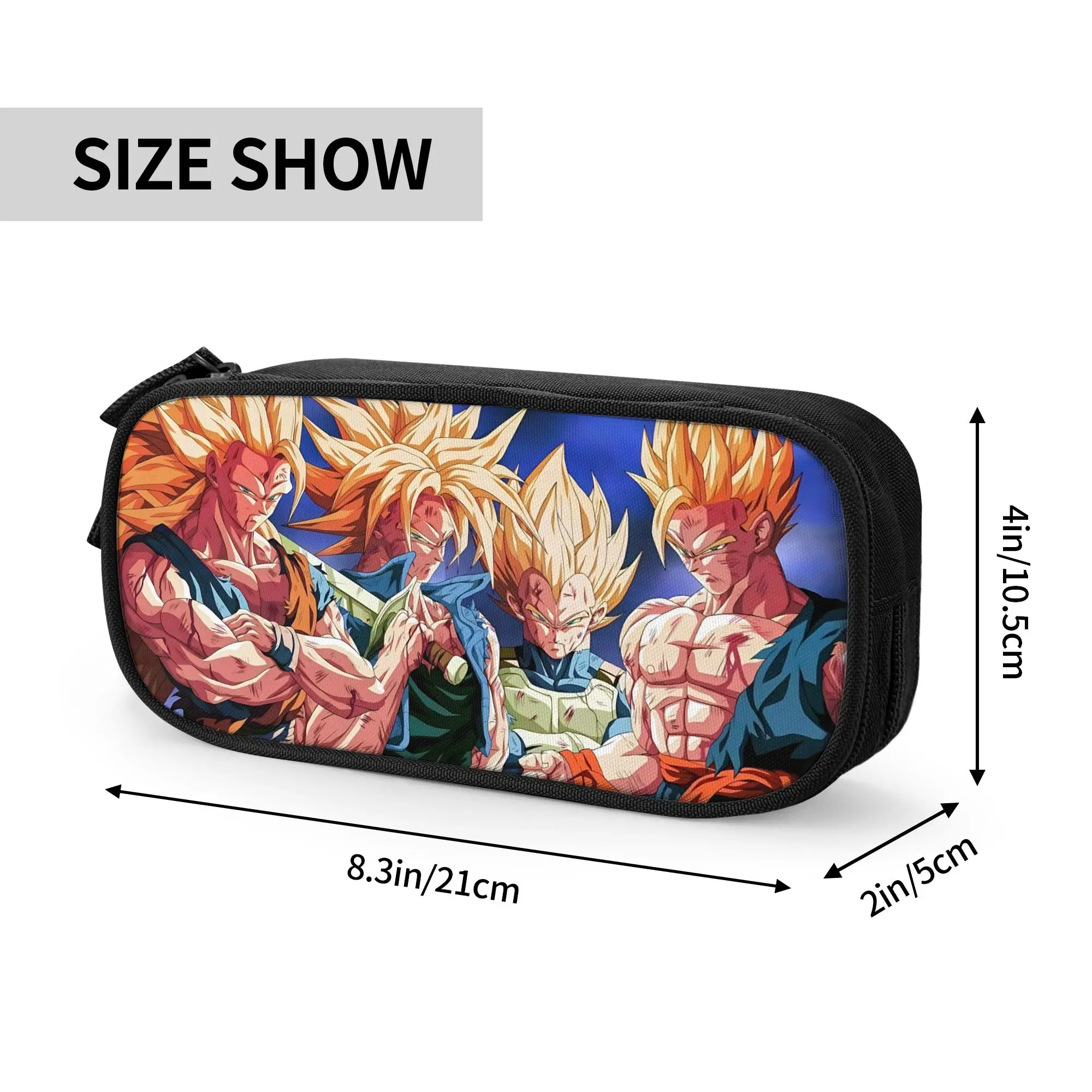 Custom Dragon Ball Z Large Capacity Bags for Child  Handheld Study Bag for Boys Gilrs Kids