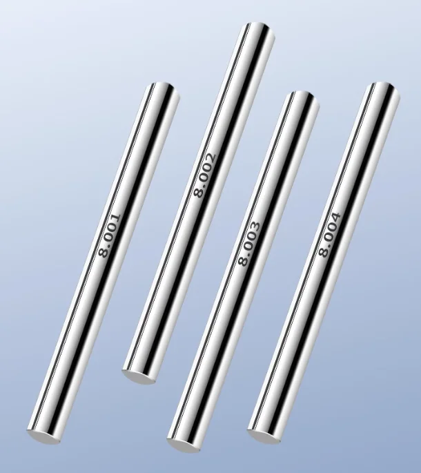 Peça Medidor de Pino Medidor de Aço de Três Dígitos Diâmetro de Alcance 0.101 a 19.999 mm Lacuna 0.001 mm Medidor de Pino de Alta Precisão Ferramenta de Medição de Calibre 1