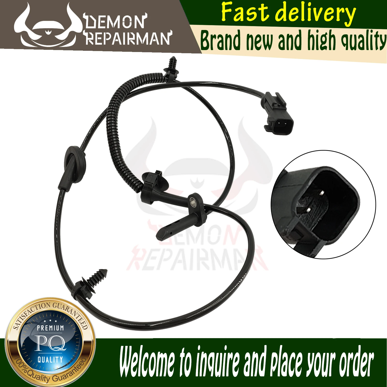 20883057 22739727 ABS Wheel Speed Sensor Compatible with Chevrolet Traverse Buick Enclave GMC Acadia Limited Saturn Outlook 3.6L