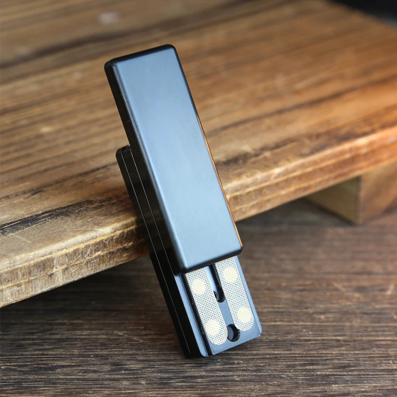 Titanium Alloy Mechanical Slider Fidget Magnetic Fidget Slider EDC Metal Stress Relief Fidget Toys For Adults Gifts