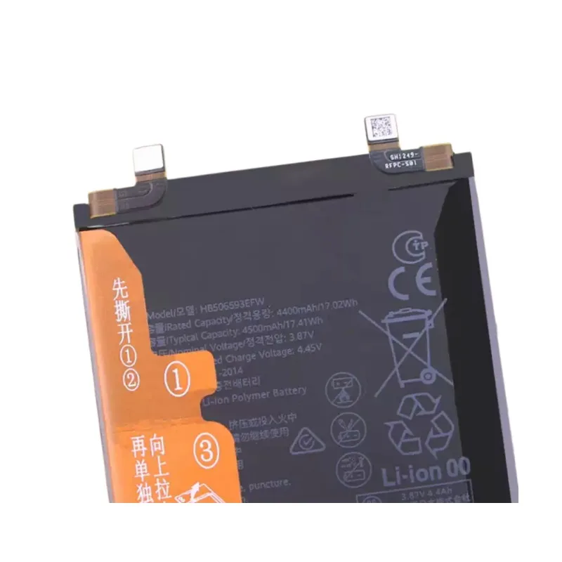 Replacement battery HB506593EFW Applicable to GLA-AL00 mobile phone battery 4500mAh