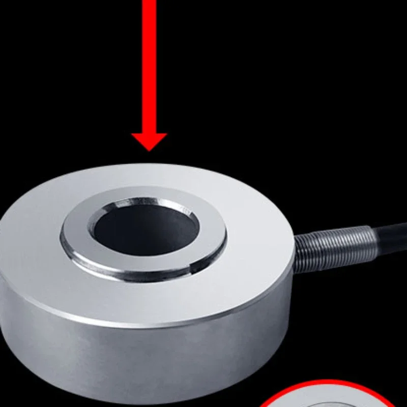 Weighing force sensor JHBM-4 through hole forklift weight bolt preload pressure detection