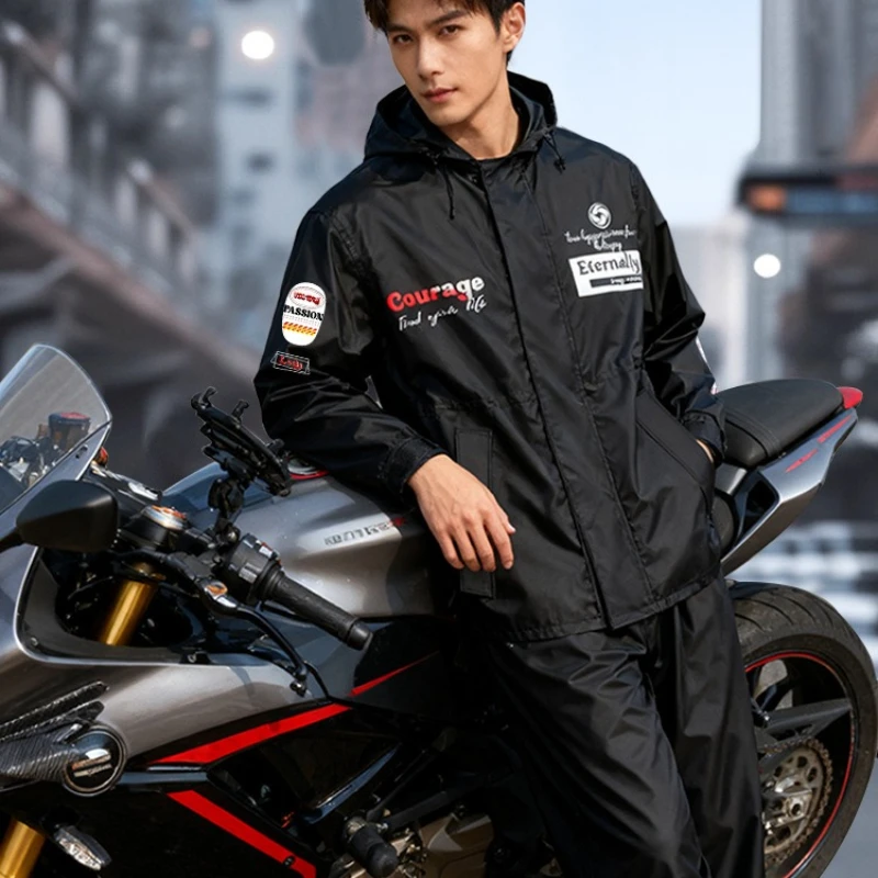 Traje Impermeable para Motocic - Cycling Commuter Rain Jacket reseña y precio
