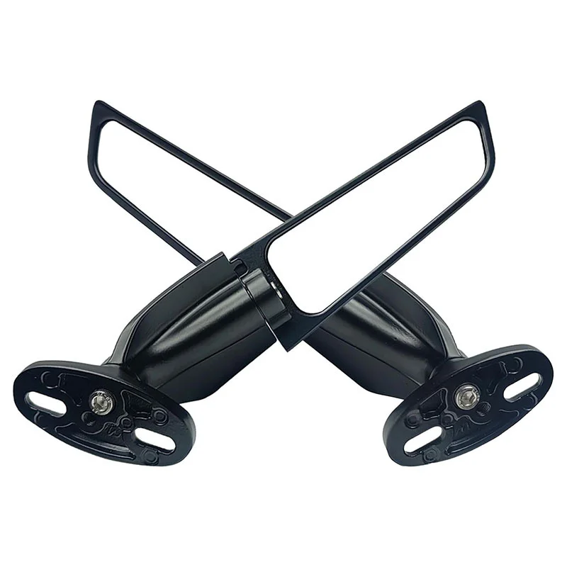 2PC For  GSXR 600 750 1000 GSX1300R GSX650F GSX-R Motorcycle Mirror Modified Wind Wing Adjustable Rotating Rearview Mirror