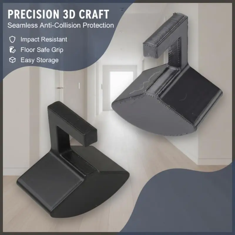 Hinge Door Stopper Door Hardware Fixed Clamp Block Fully Open More Firm For Home Office Household Interior Exterior Door