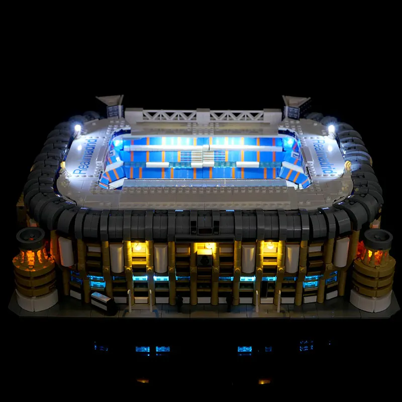 Kit de luz LED para LEGO 10299 Santiago Bernabéu, ideas de lámparas de estadio, regalo DIY (no incluye bloques de construcción, Kits de ladrillos, juegos de modelos)