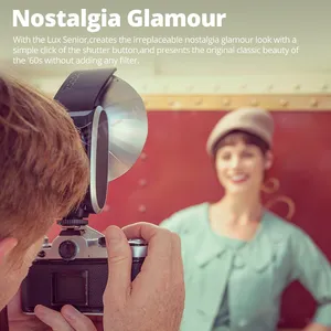 Godox GN14 Lux Senior Lampu Kilat Kamera Retro 7 Tingkat Speedlite Universal untuk Kamera Fotografi Canon Sony Nikon Fuji Olympus 8 flash retro penjualan terbaik - №