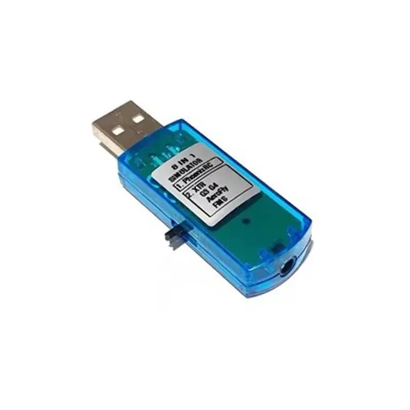 8IN1 USB フライトシミュレーターコンピュータ XTR5 FMS G4 FPV 飛行機 & ヘリコプターコントローラー用多機能フライトシミュレーションツール