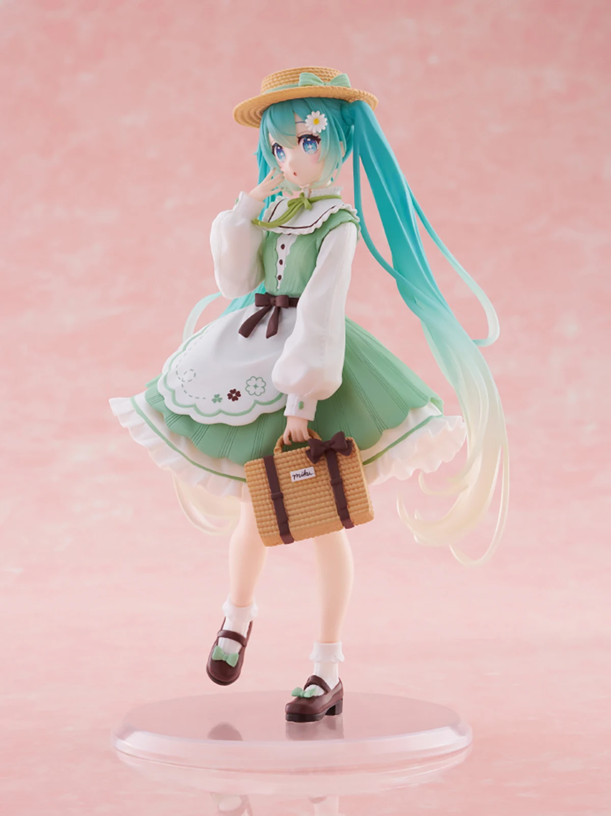 En stock TAiTO Hatsune Miku Fashion Figure Country Ver. Jouet de Collection de modèles de figurines d'action Anime en PVC 18CM