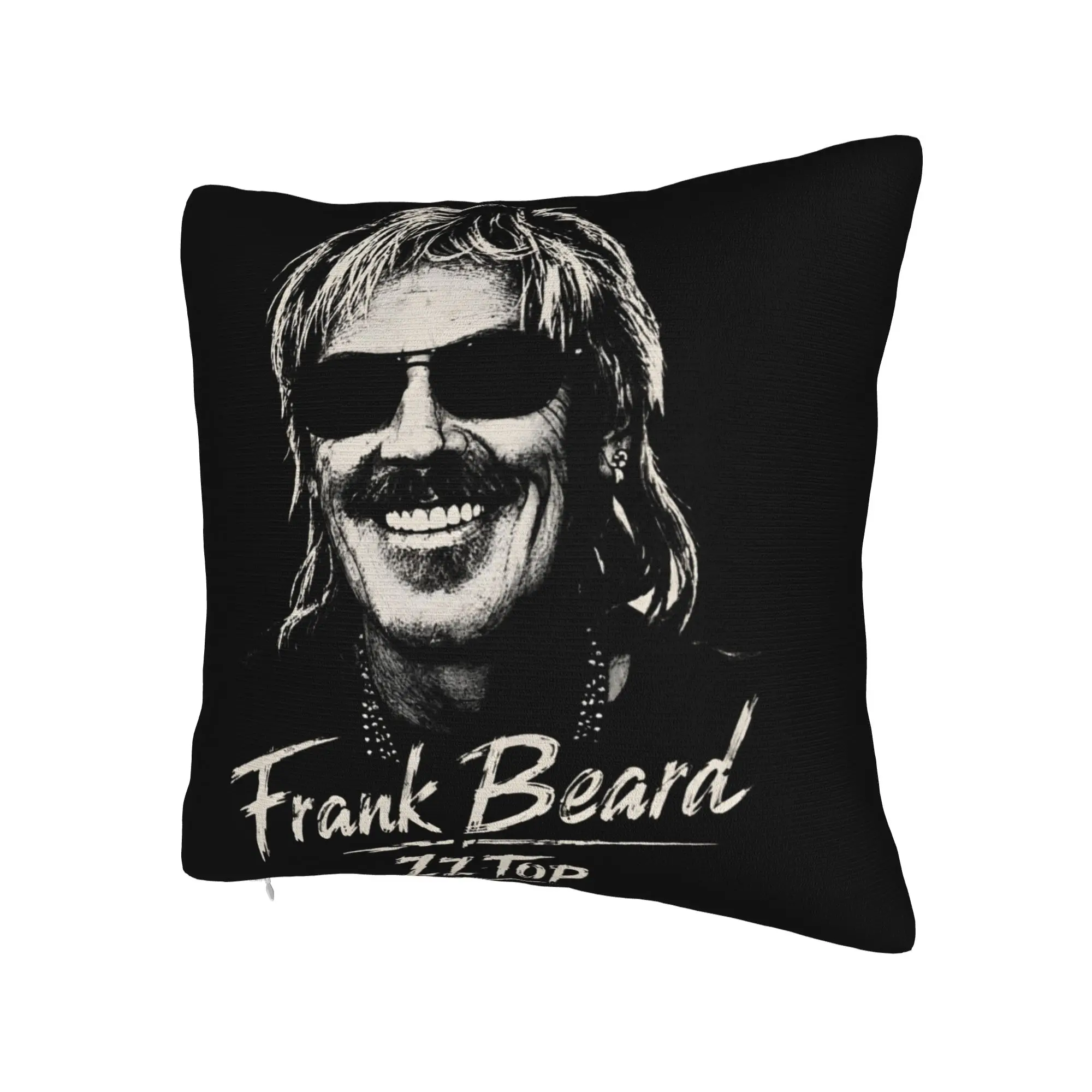 Decorative Pillowcase RIP Frank Beard Merch Home  Pillow Case Cover Square Multi-Size