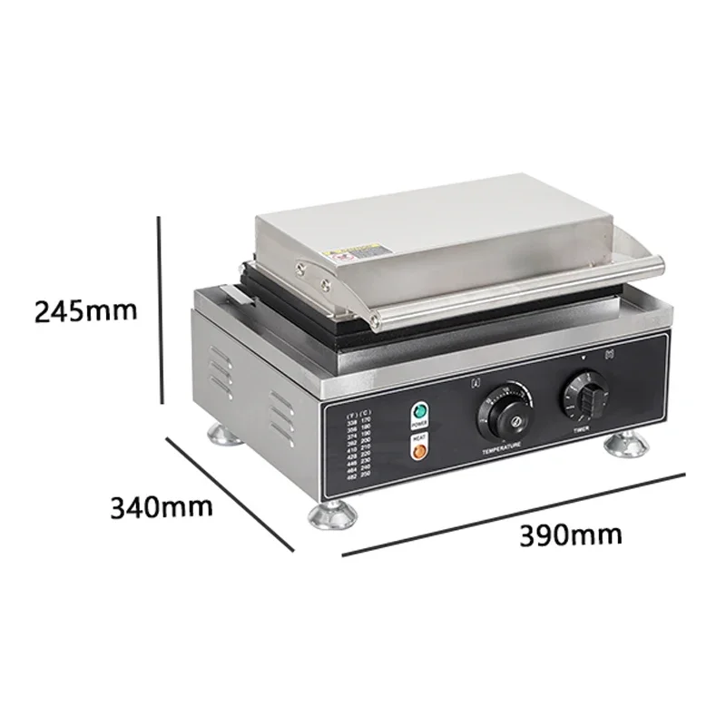 Multi-Function Commercial Sandwich Maker Machine Non-Stick Electric Breakfast Toaster Maker For Snack Food images - 6