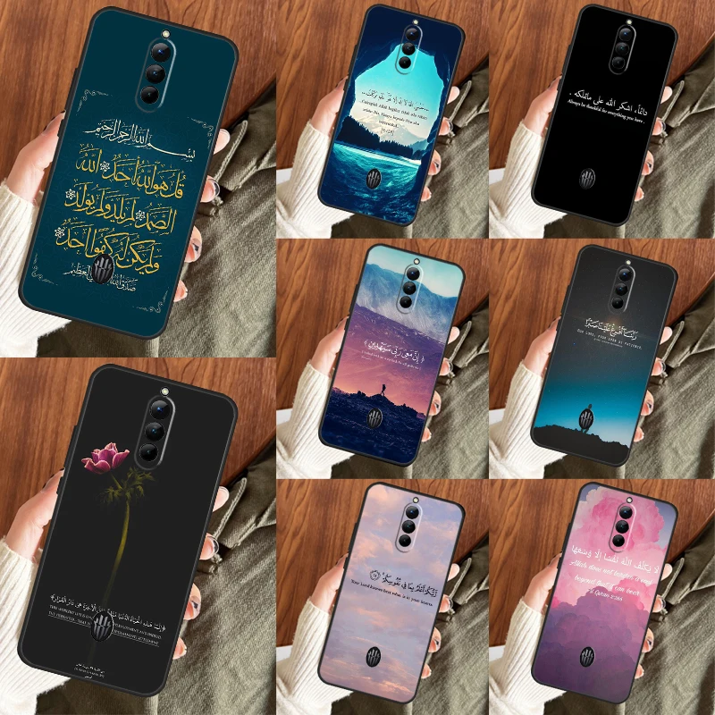 Quotes Quran Muslim Surah Ikhlas Islamic Back Case For ZTE Nubia Red Magic 8 7S 7 Pro 6 6S 6R 5G 5S Cover Phone Shell Fundas