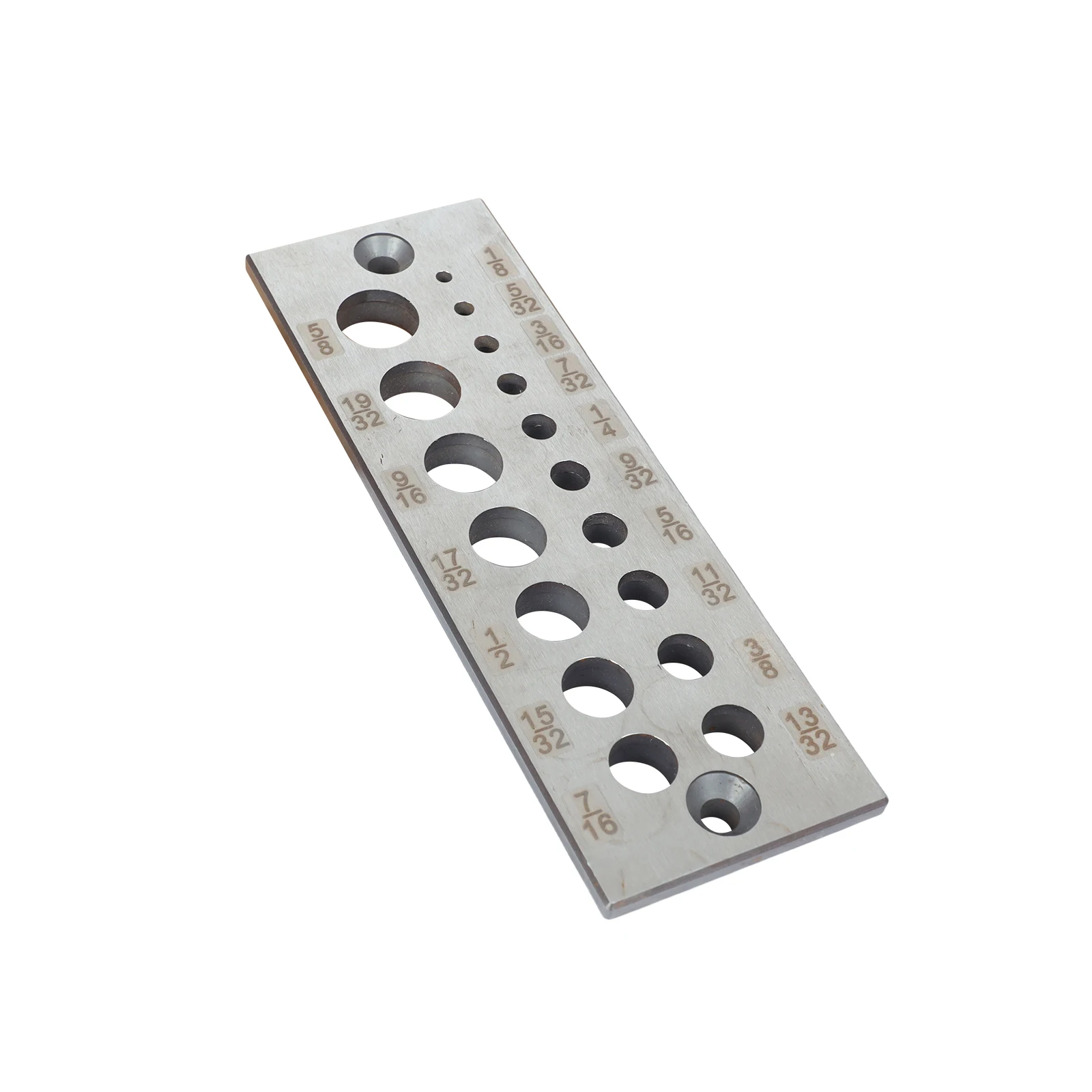 

17 Holes Steel Dowel Plate Portable Fasteners for Manufacturing Construction Home Improvement Hardware Wood Dowel Plate Maker