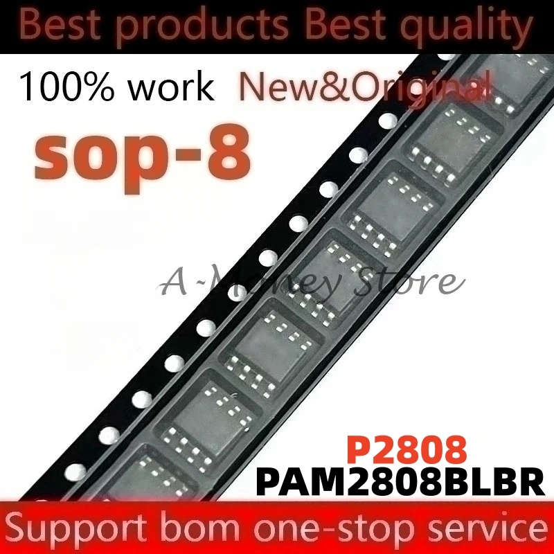 

(5pcs)P2808 PAM2808BLBR 2808BLBR sop-8