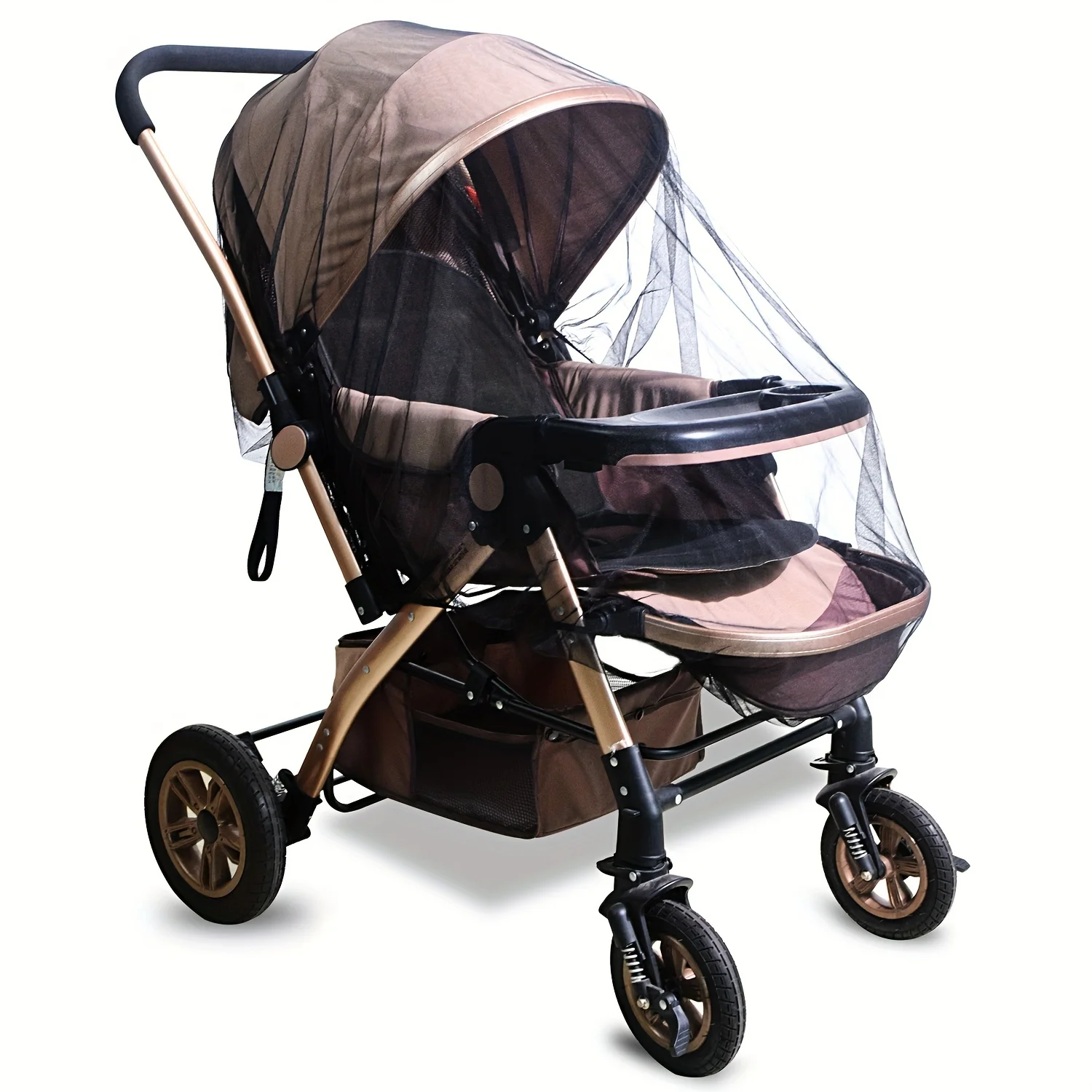 Baby Stroller Supplies, Full Face Mosquito Cover, Mosquito Net, Super Durable, Breathable, Insect Proof Dust-proof Stroller Mesh
