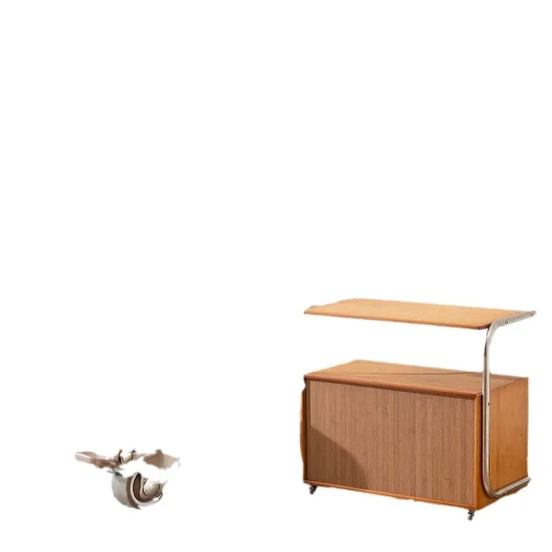 

Solid wood, multi-functional, coffee table, living room, antique style, trolley, bedside corner