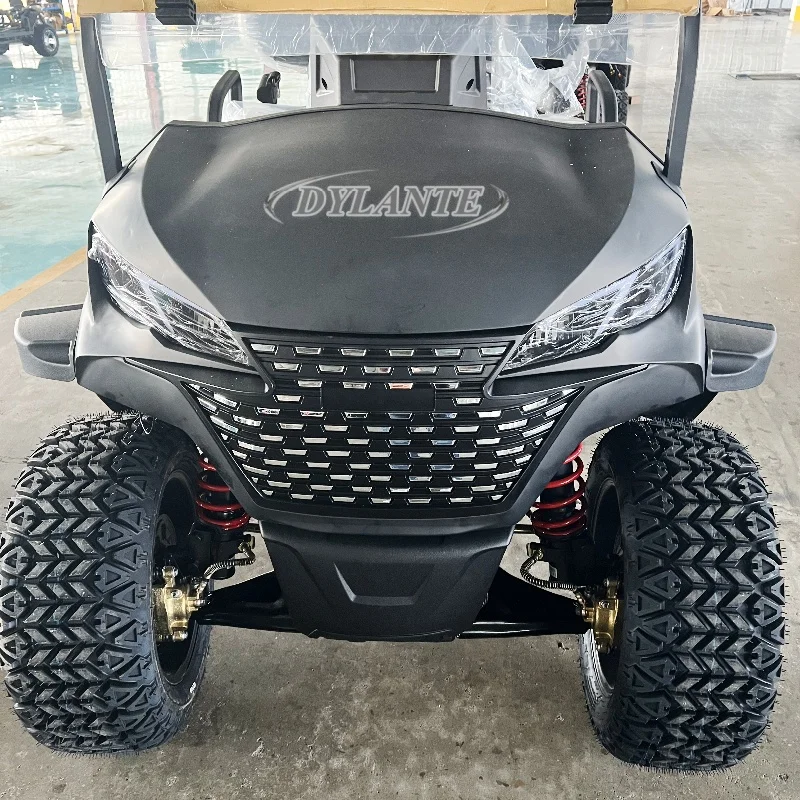 

Новейший автомобиль для гольфа с литиевой батареей, 60 В, скутер для взрослых, солнечные панели, 2 4-местные внедорожные пляжные багги, электрическая тележка для гольфа