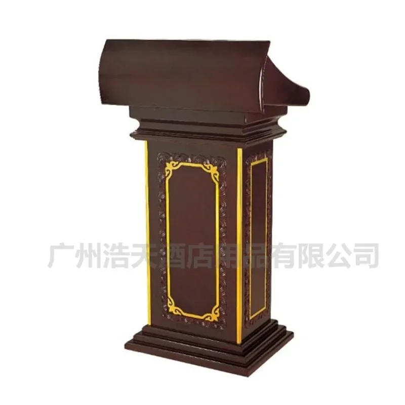 Professional Supply Luxury Podium Hotel Multifunctional Podium Wood HZ-17