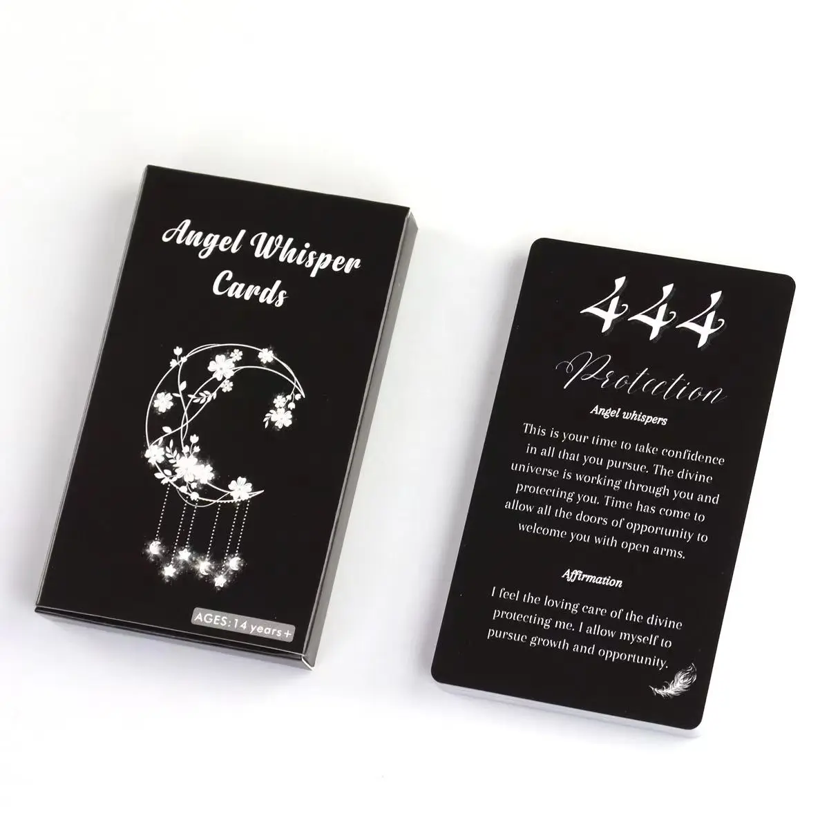 

Angel Whisper Number Affirmation Cards 10.3*6cm 25 Pcs Oracle Cards