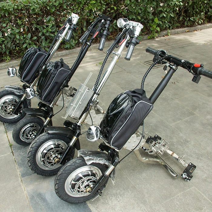 It is convenient to disassemble the disabled head, traction head, elderly electric vehicle wheelchair connecting frame, front