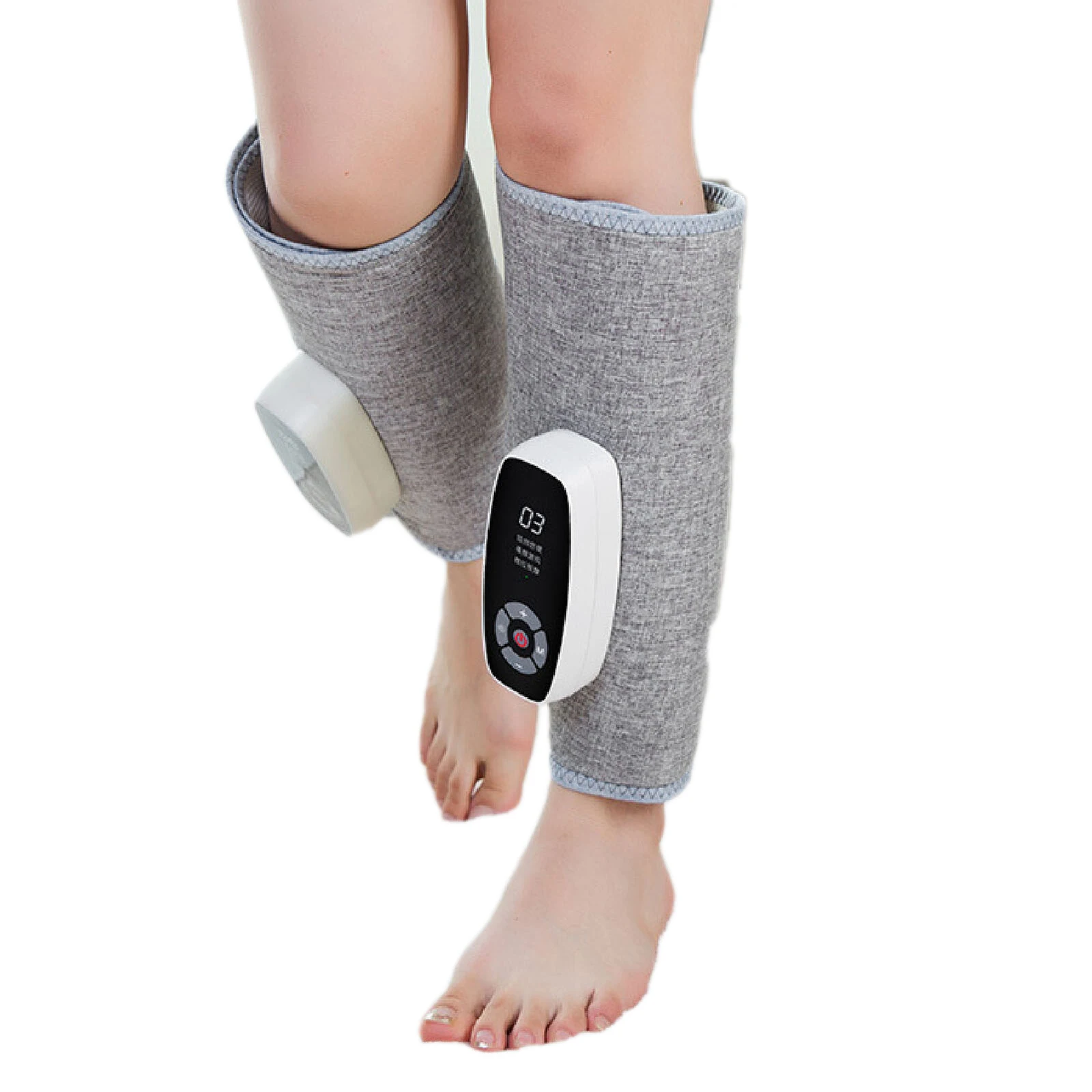 

Circulation 3 Mode Leg Air Compression Calf Massager Hot Pressure Foot Leg Massager