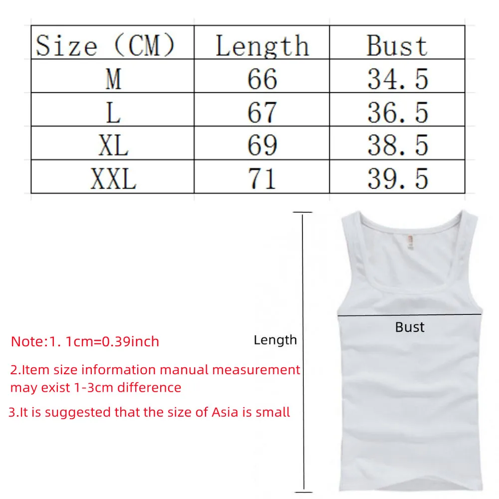 Plus Size Bodybuilding Vest Men Women Black White Clothes Tank Tops Cotton Sleeveless Fitness T-shirts Fit Sports Four Seasons