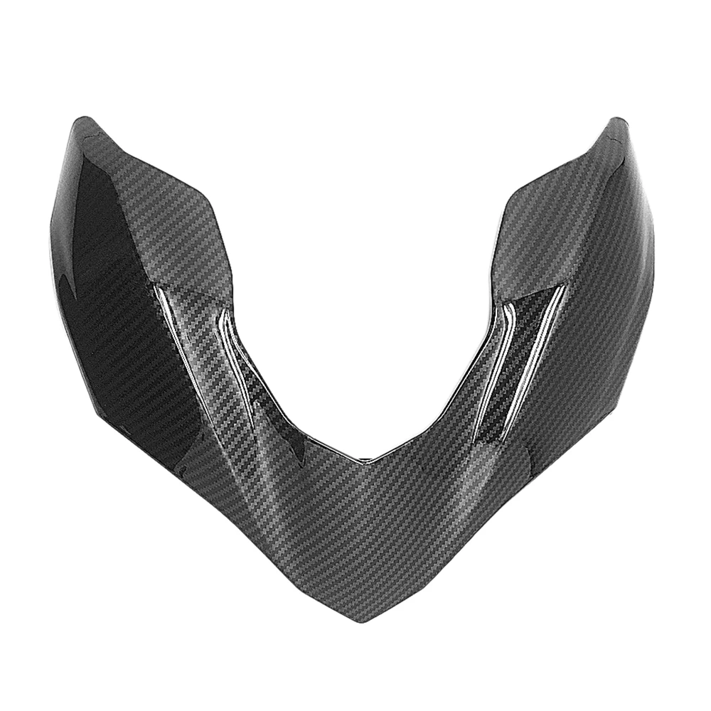 

Carbon Fiber Front Headlight Upper Fairing Cover Trim Headlamp Beak Extension for KAWASAKI Z900 Z 900 2017 2018