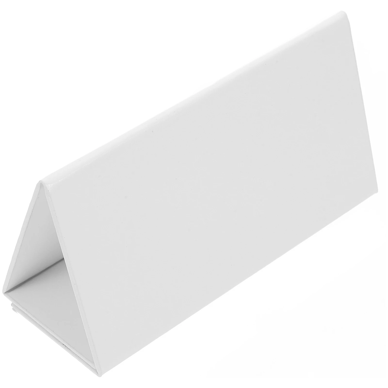 

Blank Name Tag Foldable Erasable Table Cards for Classroom Office Wedding Banquet Seating Arrangement Place Card Signs