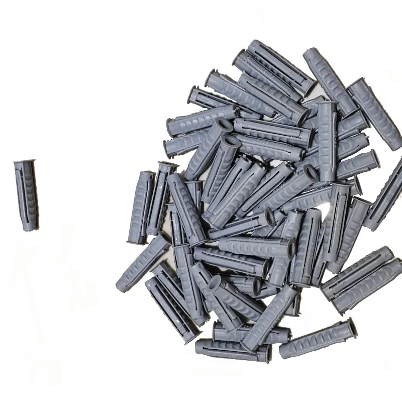 400/200PCS Exquisite Multifunctional Gray Plastic Expansion Pipe, Essential for Home Decoration, Plastic Screw Insertion Special